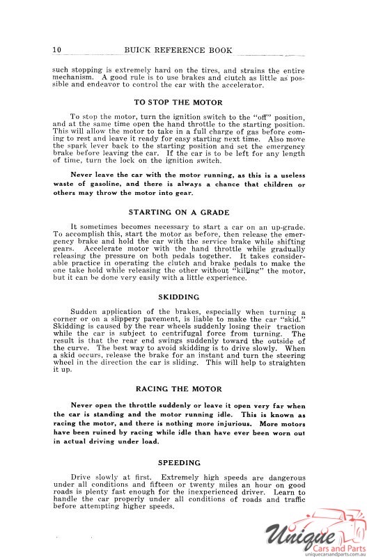 1918 Buick Reference Book Page 44